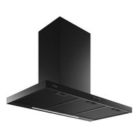 Miniatura 3 de CAMPANA CHIMENEA TEKA DSH 986 NEGRO ANCHO 90 CM INOX