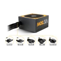 Miniatura 5 de FUENTE ALIMENTACION 750W NOX URANO VX 750 VENT. 12CM 80+ BRONZE