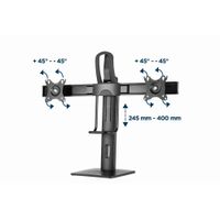 Miniatura 19 de SOPORTE DE MESA GEMBIRD PARA DOS MONITORES ALTURA REGULABLE