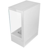 Miniatura 2 de CAJA ATX SEMITORRE GAMING MARS GAMING MCXO DOBLE CRISTAL TEMPLADO ARGB GPU 328mm 1x3.5 3x2.5 BLANCO