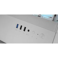Miniatura 4 de CAJA ATX SEMITORRE GAMING MARS GAMING MCXO DOBLE CRISTAL TEMPLADO ARGB GPU 328mm 1x3.5 3x2.5 BLANCO