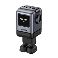 Miniatura 1 de CARGADOR PARA MOVIL VARIOS ROBOT USB-A+3C 100W GREY
