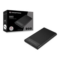 Miniatura 6 de CAJA EXTERNA 2.5" USB-C CONCEPTRONIC DANTE06B HASTA 6Gbs DE 7mm HASTA 9.5mm COLOR NEGRO