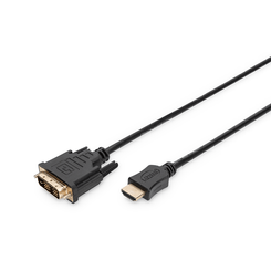 HDMI adapter cable, type A-DVI(18+1) M/M, 2.0m