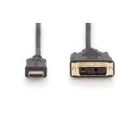 Miniatura 3 de HDMI adapter cable, type A-DVI(18+1) M/M, 2.0m