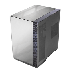 CAJA ATX SEMITORRE GAMING MARS GAMING MC3GFPRO TRIPLE CRISTAL CROMADO ARGB GPU 383mm 1x3.5 3x2.5