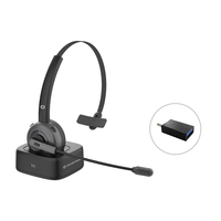 Miniatura 1 de HEADSET BLUETOOTH CONCEPTRONIC CON BASE DE CARGA POLONA03BD