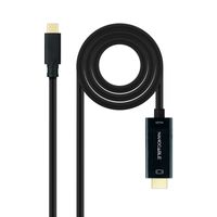 Miniatura 2 de Nanocable Conversor USB-C a HDMI 1.4 4K@30HZ 3 m