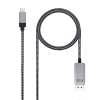 Miniatura 1 de Nanocable Cable conversor USB-C/M a DP/M 1.8 m