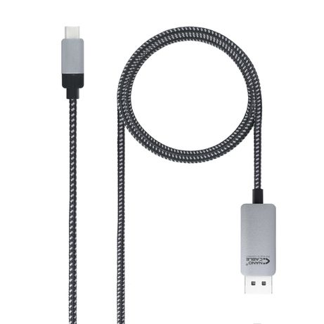 Nanocable Cable conversor USB-C/M a DP/M 1.8 m - Imagen 2 de 7 Nanocable Cable conversor USB-C/M a DP/M 1.8 m - Imagen 2 de 7