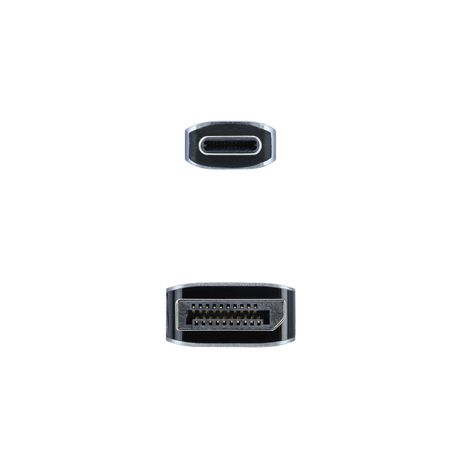 Nanocable Cable conversor USB-C/M a DP/M 1.8 m - Imagen 4 de 7 Nanocable Cable conversor USB-C/M a DP/M 1.8 m - Imagen 4 de 7