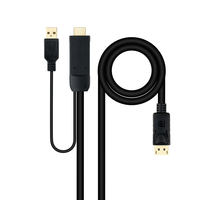 Miniatura 1 de Nanocable Cable Conversor HDMI/M a DP/M 1,8 m