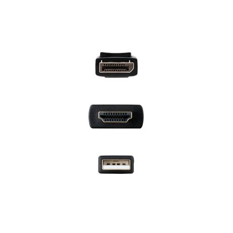 Nanocable Cable Conversor HDMI/M a DP/M 1,8 m - Imagen 4 de 8 Nanocable Cable Conversor HDMI/M a DP/M 1,8 m - Imagen 4 de 8