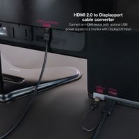 Miniatura 6 de Nanocable Cable Conversor HDMI/M a DP/M 1,8 m
