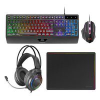 Miniatura 1 de MARS GAMING TECLADO+RATON+ALFOMBRILLA+AURICULAR