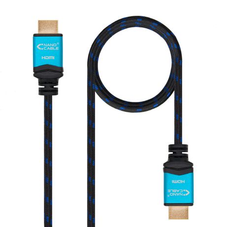 CABLE HDMI NANO CABLE HDMI A/M - HDMI A/M V2.0 0,5M ALTA 4K NEGRO - Imagen 2 de 4 CABLE HDMI NANO CABLE HDMI A/M - HDMI A/M V2.0 0,5M ALTA 4K NEGRO - Imagen 2 de 4