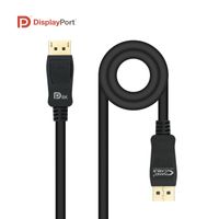 Miniatura 2 de Nanocable Cable DP 1.4 Certificado VESA DP M/M 1m