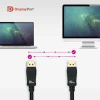 Miniatura 6 de Nanocable Cable DP 1.4 Certificado VESA DP M/M 1m