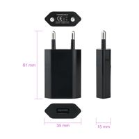 Miniatura 4 de Nanocable Mini Cargador USB Ipod /Iphone 5V-1A Neg