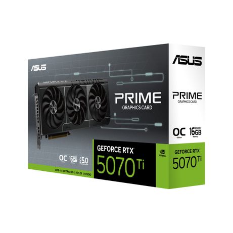 Tarjeta Gráfica ASUS NVIDIA PRIME GeForce RTX™ 5070 Ti 16GB GDDR7 OC Edition - Imagen 13 de 13 Tarjeta Gráfica ASUS NVIDIA PRIME GeForce RTX™ 5070 Ti 16GB GDDR7 OC Edition - Imagen 13 de 13