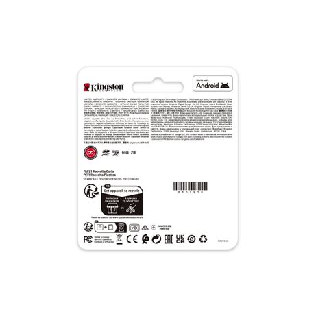 MEMORIA 128GB SDXC KINGSTON CANVAS GO PLUS GEN4 - Imagen 5 de 6 MEMORIA 128GB SDXC KINGSTON CANVAS GO PLUS GEN4 - Imagen 5 de 6