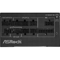 Miniatura 5 de Fuente Alimentación 750W ASROCK  Phantom Gaming PG-1000G 80 PLUS Gold Fully-Modular Negro