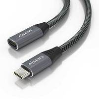 Miniatura 2 de Aisens - Cable Usb 3.2 Gen2X2 Aluminio 20Gbps 8K@30Hz 5A 100W, Tipo Us