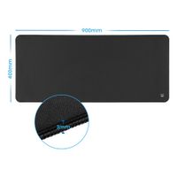 Miniatura 4 de ALFOMBRILLA EWENT EXTRA-GRANDE EN LYCRA ANTIDESLIZANTE NEGRO
