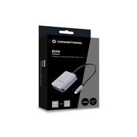 Miniatura 6 de CARD READER EXTERNO CONCEPTRONIC BIAN08G USB-C CFexpress 2.0 Type B