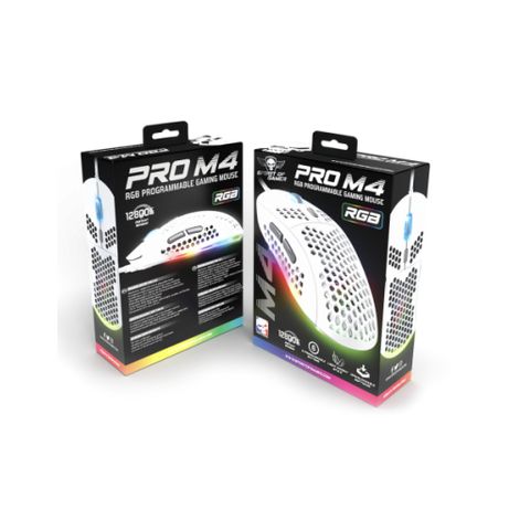 Spirit of Gamer Ratón Pro M4 White - Imagen 6 de 6 Spirit of Gamer Ratón Pro M4 White - Imagen 6 de 6
