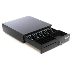 iggual Cajón Portamonedas IRON-35 42cm 5+6 negro