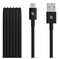 Beats USB-A to USB-C Woven Cables (1.5 m) - Bolt Black (2-Pack)