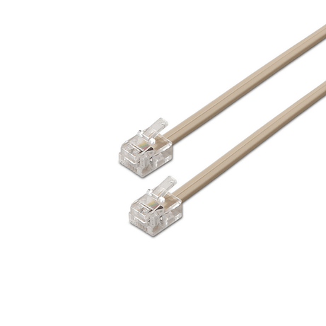 Aisens Cable De Teléfono 6P4C M-M Beige 2M - Imagen 1 de 3 Aisens Cable De Teléfono 6P4C M-M Beige 2M - Imagen 1 de 3