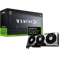 Miniatura 1 de MSI GeForce RTX 5060 Ti VENTUS 3X OC 16GB GDDR7 DLSS4