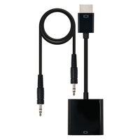 Miniatura 1 de CABL NC CONV HDMI A SVGA+AUD M-H 10CM+1M