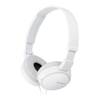 Miniatura 5 de HEADSET SONY MDR-ZX110WE COMPACTOS CABLE 1.2m CONEXION JACK 3.5 CON CONTROL REMOTO COLOR BLANCO