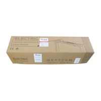 Miniatura 9 de ERGO Estructura de Escritorio Eléctrico Ajustable en Altura, Motor Dual, Blanco