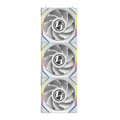 Ventiladores Lian Li Uni Fan SL LCD ARGB Reverse Blade 120mm Triple Pack Wireless Blanco