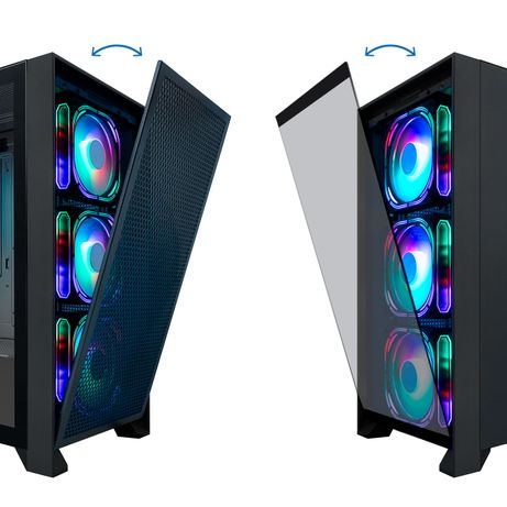 CAJA TORRE COOLBOX GE2000 DUALVIEW S/FUENTE USB3.0 NEGRA A-RGB C/VENTANA - Imagen 3 de 7 CAJA TORRE COOLBOX GE2000 DUALVIEW S/FUENTE USB3.0 NEGRA A-RGB C/VENTANA - Imagen 3 de 7