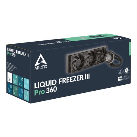 REFRIGERACION LIQUIDA CPU ARCTIC FREEZER III PLUS 360 NEGRA - Imagen 7 de 7 REFRIGERACION LIQUIDA CPU ARCTIC FREEZER III PLUS 360 NEGRA - Imagen 7 de 7