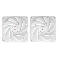 Miniatura 2 de VENTILADOR INTERNO MARS GAMING MFNCLX2W KIT DE DOS FBD DE COBRE 120mm CONEXION PWM COLOR BLANCO