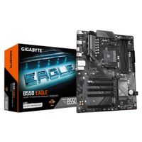 Miniatura 2 de GIGABYTE AMD  B550 EAGLE Placa base - Procesadores AMD Ryzen serie 5000 G, VRM de 10+3+1 fases, hasta 3200 MHz DDR4, 1xPCIe 4.0 + 1xPCIe 3.0 M.2, LAN