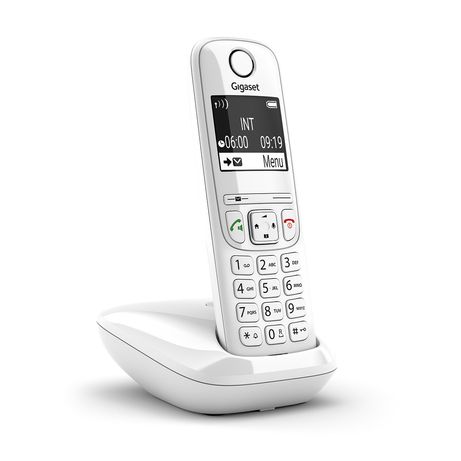 DECT GIGASET AS690 WHITE WHITE IN - Imagen 2 de 9 DECT GIGASET AS690 WHITE WHITE IN - Imagen 2 de 9