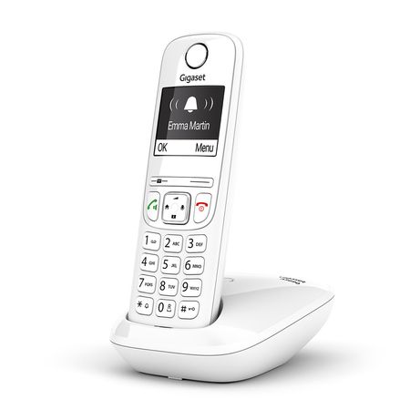 DECT GIGASET AS690 WHITE WHITE IN - Imagen 5 de 9 DECT GIGASET AS690 WHITE WHITE IN - Imagen 5 de 9