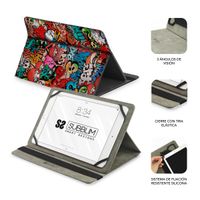 Miniatura 3 de FUNDA TABLET 10,1´´ SUBBLIM GRAFFITI