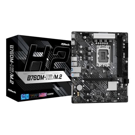 ASROCK Intel B760M-H2/M.2 LGA 1700 - Imagen 2 de 6 ASROCK Intel B760M-H2/M.2 LGA 1700 - Imagen 2 de 6