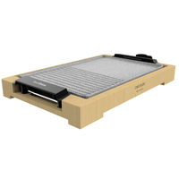 Miniatura 1 de PLANCHA DE ASAR CECOTEC TASTY&GRILL 2000 BAMBOO MIXSTONE