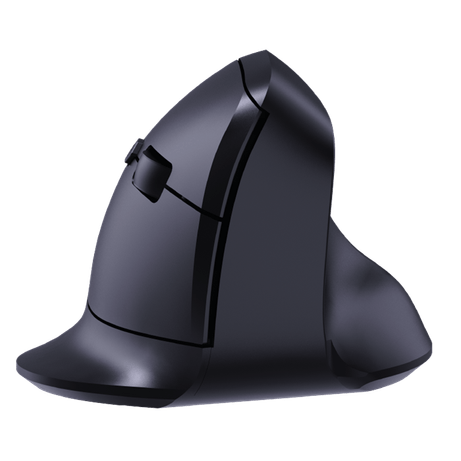 RATON NETWAY RECARGABLE 2.4 +BT VERTICAL NEGRO - Imagen 2 de 2 RATON NETWAY RECARGABLE 2.4 +BT VERTICAL NEGRO - Imagen 2 de 2