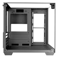 Miniatura 6 de CAJA MICROATX GAMING MARS GAMING MCVISIONM TRIPLE CRISTAL TEMPLADO GPU 330mm 1x3.5 1x2.5 NEGRO