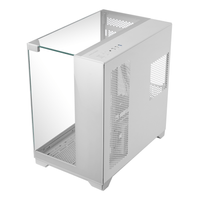 Miniatura 1 de CAJA ATX SEMITORRE GAMING MARS GAMING MCVISION TRIPLE CRISTAL TEMPLADO GPU 415mm 1x3.5 3x2.5 BLANCO